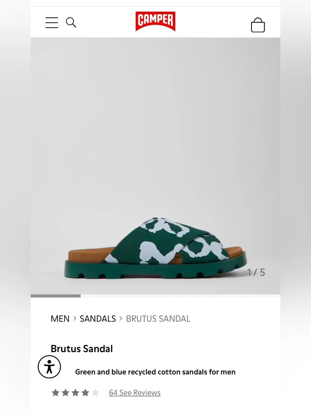 Camper ‘Brutus’ Sandal